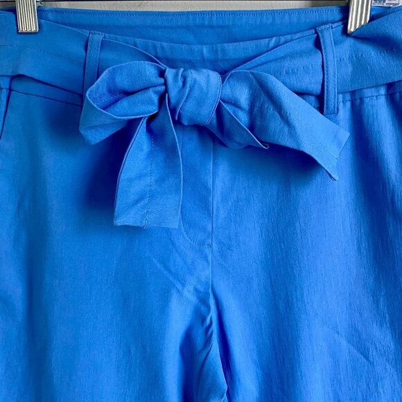 Fit Sight Blue Pull On Capris Pants with Pockets Women's Medium NEW - Picture 5 of 8